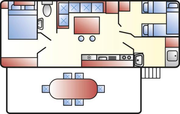 Albatross Mobile Homes On Camping Playa Brava بالس المظهر الخارجي الصورة